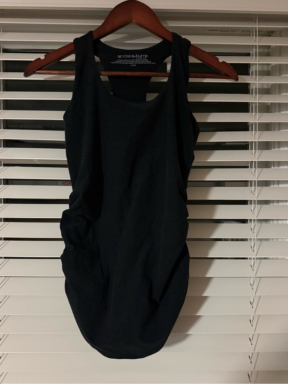 Beyond the Bump Black Maternity Tank